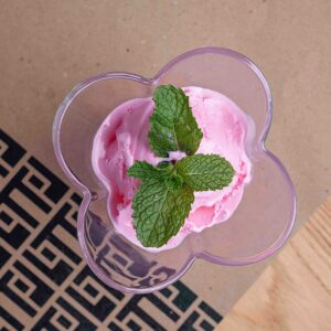 STRAWBERRY ICE CREAM