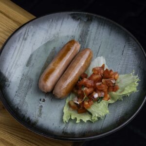 PAIR OF BEEF SAUSAGES